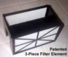 3 piece filter element